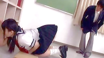 Japanese Schoolgirl Gets Hard Dick from Nippon Teacher in her XXX Thai China Uniform