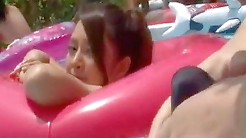 Naughty nipponese pleasures: Tokyo, Thai, and China secrets meet on the sunny shore!