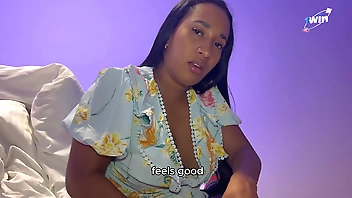 Stepmother helps stepson to reduce an erection and ends up creampied