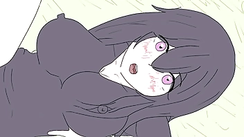 Ender chan flowed from Steve ! Minecraft hentai ( cartoon porn ) 2d