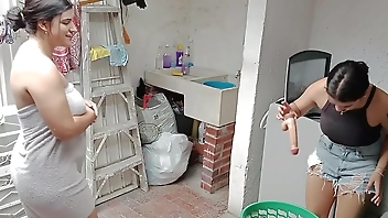 I find dildo used with semen in the room of the patron, he comes to get it and insinuates me, he undresses me and began to give me tongue in the pussy, we fuck delicious